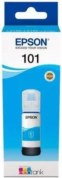 Картридж Epson L101 синий (c13t03v24a)