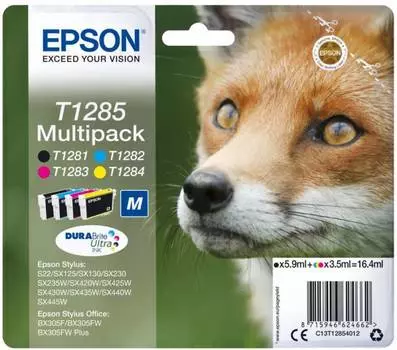 Картридж Epson T1285 4цв. (c13t12854012)