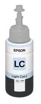Картридж Epson T6735 светло-голубой (c13t67354a)