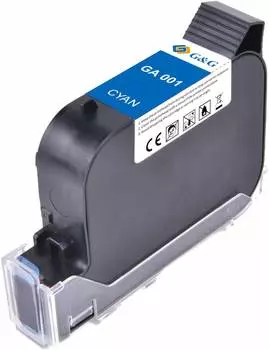 Картридж G&amp;G GA-001C голубой