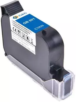 Картридж G&amp;G GB-001C голубой