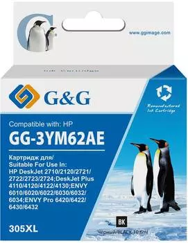 Картридж G&amp;G GG-3YM62AE 305XL черный