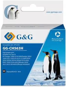 Картридж G&amp;G GG-CH563H черный