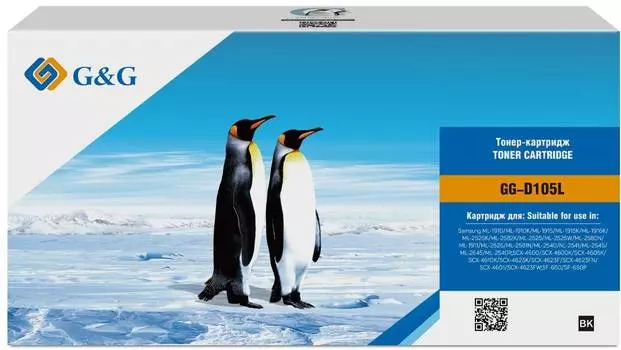 Картридж G&amp;G GG-D105L черный
