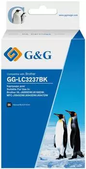 Картридж G&amp;G GG-LC3237BK черный
