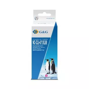 Картридж G&amp;G NC-CLI-471XLM пурпурный