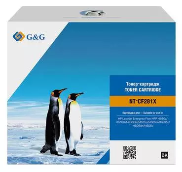 Картридж G&amp;G NT-CF281X черный