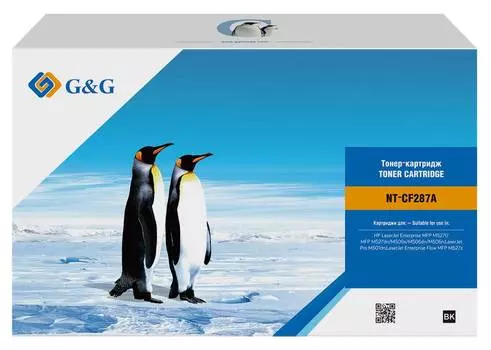 Картридж G&amp;G NT-CF287A черный