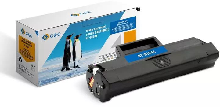 Картридж G&amp;G NT-D104S черный