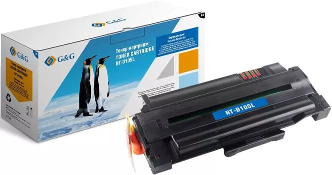 Картридж G&amp;G NT-D105L черный
