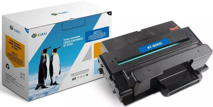 Картридж G&amp;G NT-D205L черный