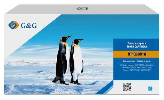 Картридж G&amp;G NT-Q6001A голубой