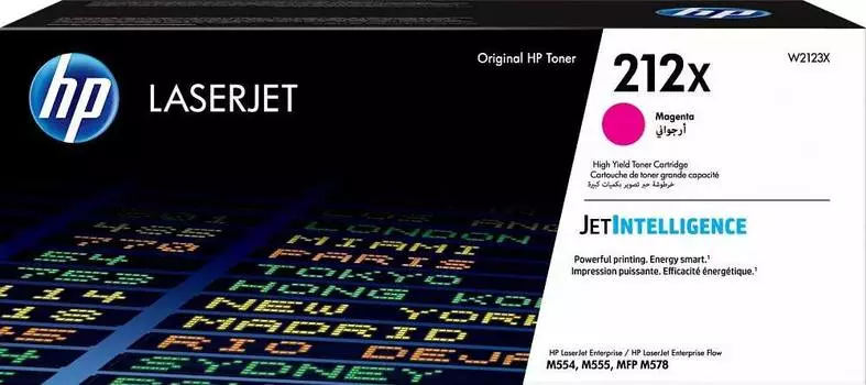 Картридж HP 212X пурпурный (w2123x)
