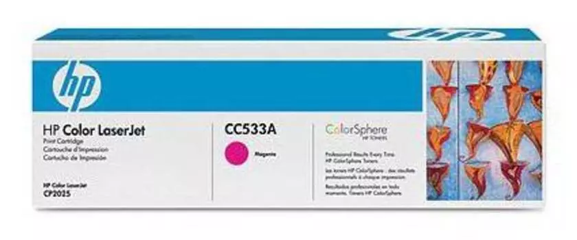Картридж HP 304A пурпурный (cc533a) (плохая упаковка)