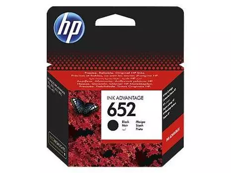 Картридж HP 652 черный (f6v25ae)