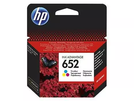 Картридж HP 652 многоцветный (f6v24ae)