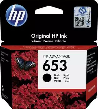 Картридж HP 653 черный (3ym75ae)