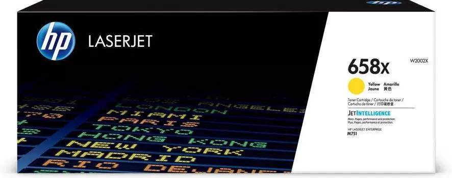 Картридж HP 658X желтый (w2002x)