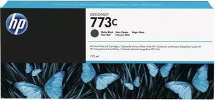 Картридж HP 773C черный матовый (c1q37a)