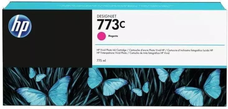 Картридж HP 773C пурпурный (c1q39a)