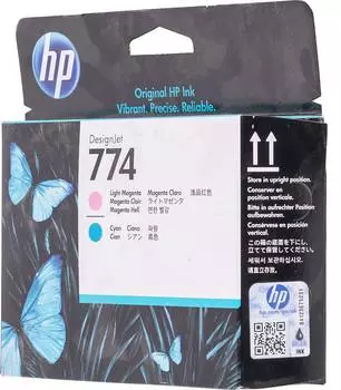 Картридж HP 774 светло-пурпурный/светло-голубой (p2v98a)
