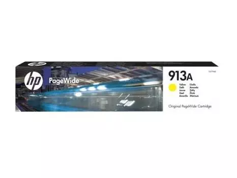 Картридж HP 913A желтый (f6t79ae)