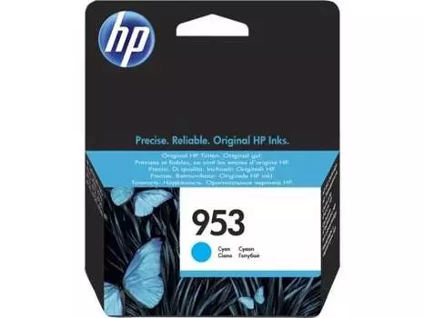 Картридж HP 953 голубой (f6u12ae)