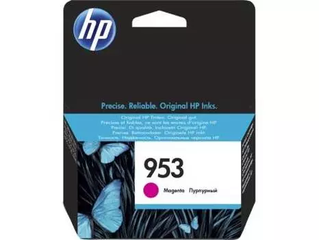 Картридж HP 953 пурпурный (f6u13ae) (плохая упаковка)