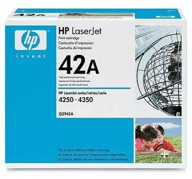Картридж HP Q5942A черный