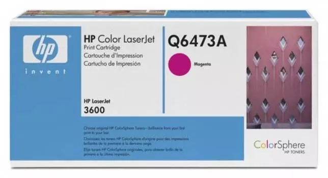 Картридж HP Q6473A пурпурный