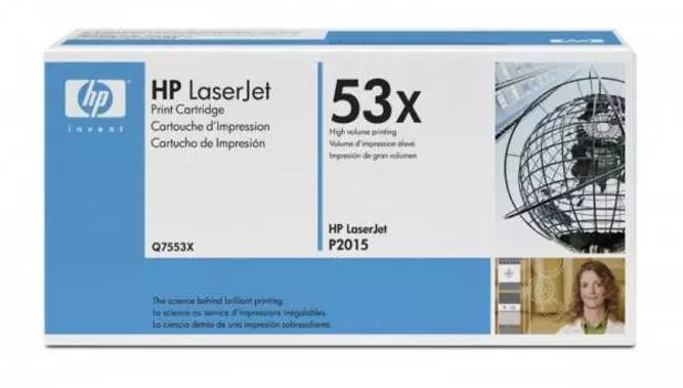 Картридж HP Q7553X черный