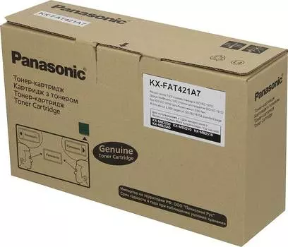 Картридж Panasonic KX-FAT421A7 черный (плохая упаковка)