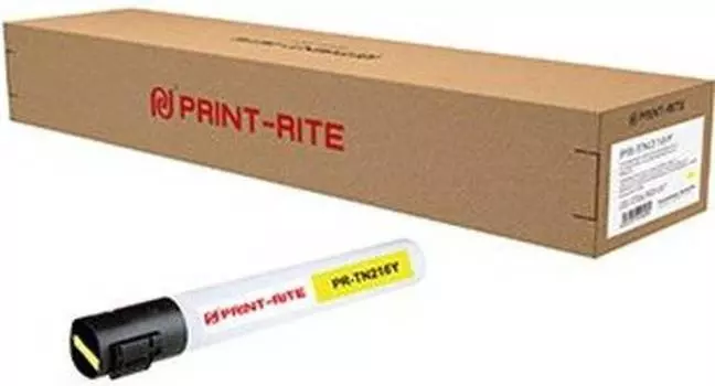 Картридж Print-Rite TFK482YPRJ TN216Y желтый (pr-tn216y)