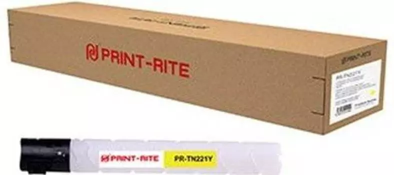 Картридж Print-Rite TFK671YPRJ TN221Y желтый (pr-tn221y)