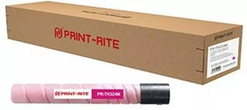Картридж Print-Rite TFK908MPRJ TN324M пурпурный (pr-tn324m)