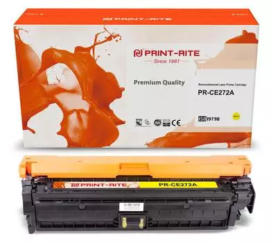 Картридж Print-Rite TRH863CPU1J CE272A желтый (pr-ce272a)