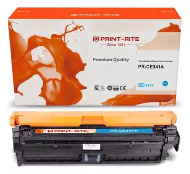 Картридж Print-Rite TRHE95CPU1J CE341A голубой (pr-ce341a)