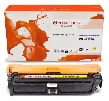 Картридж Print-Rite TRHE96YPU1J CE342A желтый (pr-ce342a)