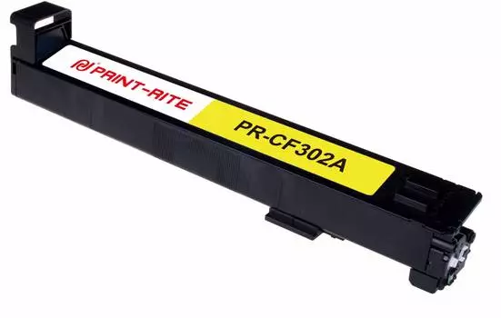 Картридж Print-Rite TRHGM8YPRJ CF302A желтый (pr-cf302a)