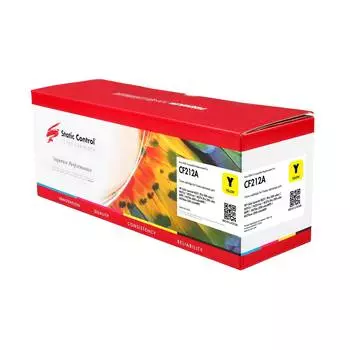 Картридж Static Control 002-01-LF212A CF212A желтый