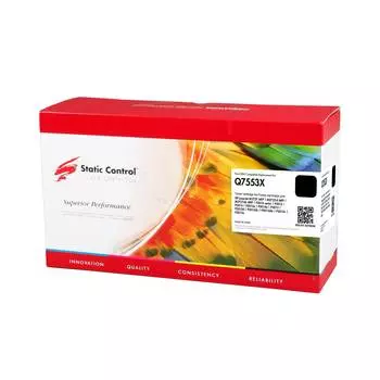 Картридж Static Control 002-01-S7553X Q7553X черный