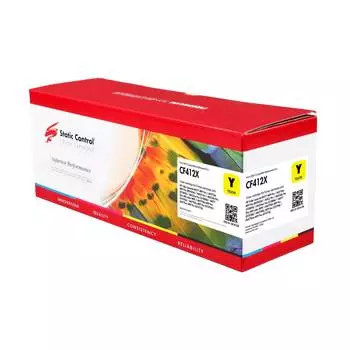 Картридж Static Control 002-01-SF412X CF412X желтый