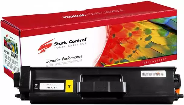 Картридж Static Control 002-13-R321Y TN321Y желтый