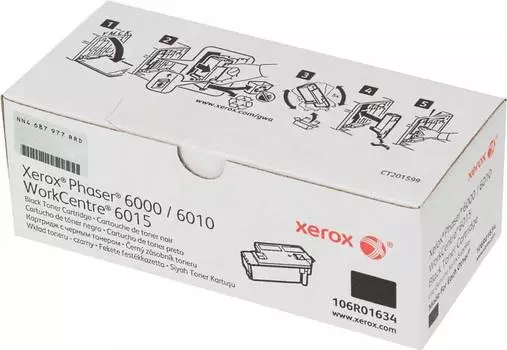 Картридж Xerox 106R01634 черный