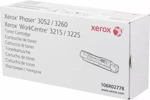Картридж Xerox 106R02778 черный