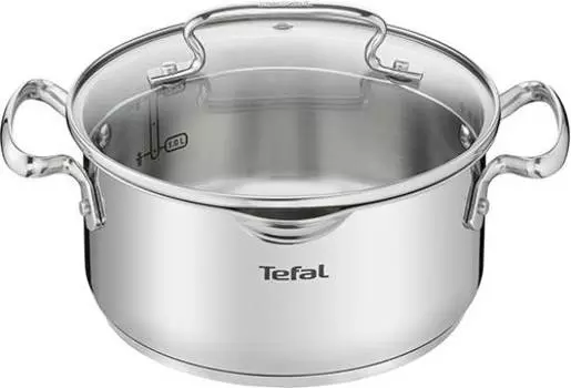 Кастрюля Tefal Duetto+ G7194455, 2.9л, серебристый (2100113151)