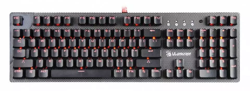 Клавиатура A4Tech Bloody B800, русские и английские буквы, серый (b800 (netbee))