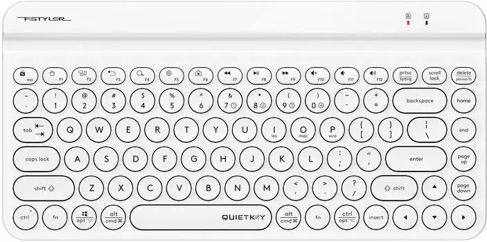 Клавиатура A4Tech Fstyler FBK30, русские и английские буквы, белый (fbk30 white)