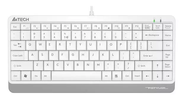 Клавиатура A4Tech Fstyler FK11, русские и английские буквы, белый (fk11 usb (white))