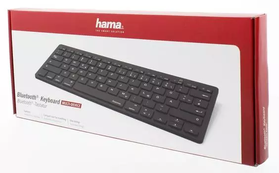 Клавиатура Hama KEY4ALL черный (r1182582)